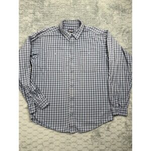 Patagonia Shirt Mens Medium Plaid Long Sleeve Button Down‎ Casual